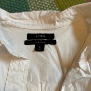 J.Crew White button down classic